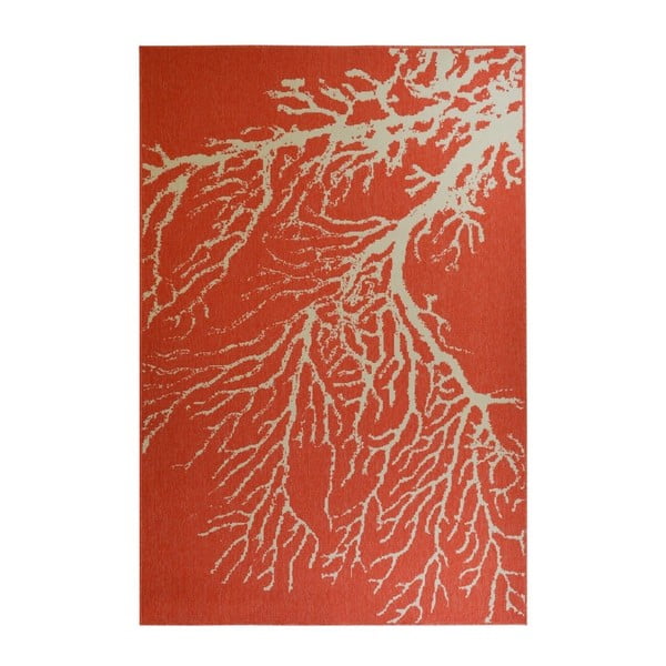 Червен килим на открито , 133 x 190 cm Coral - Floorita