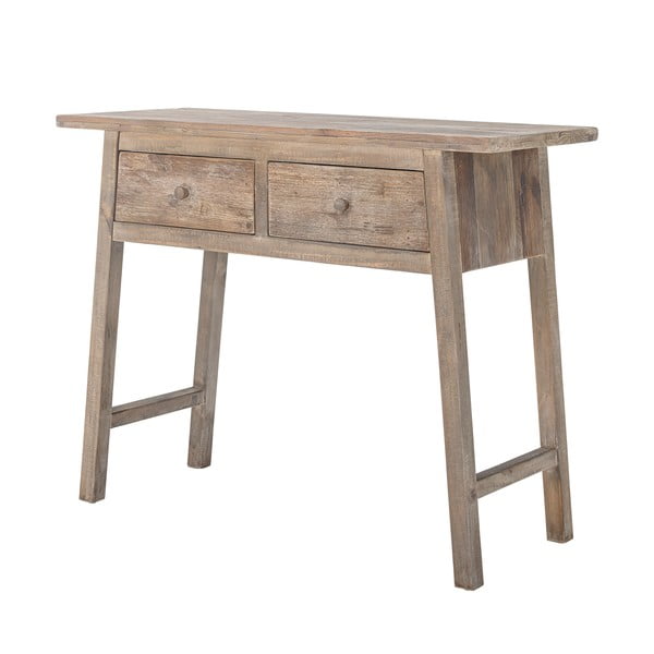 Конзолна маса от масивен бор в естествен цвят 40x100 cm Camden – Bloomingville-image-4