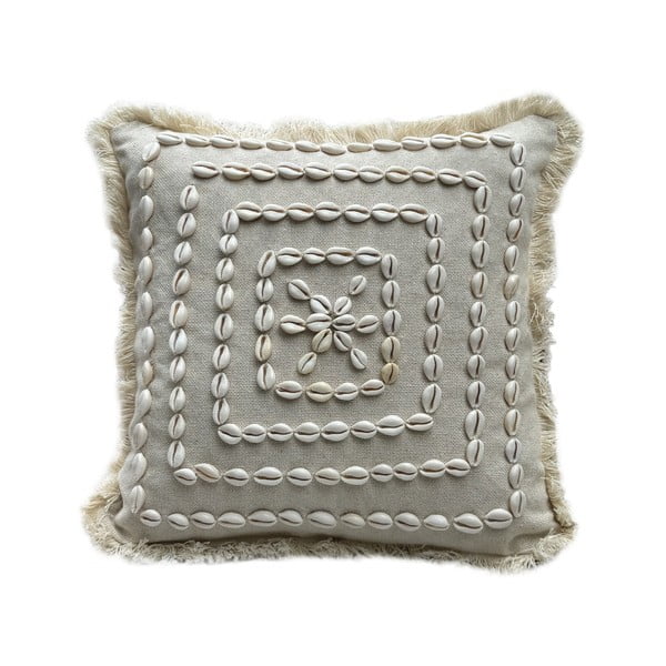 Памучна калъфка за възглавница 43x43 cm Seashells – Mioli Decor