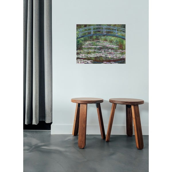 Репродукция на картина на Клод Моне - , 50 x 40 cm The Japanese Footbridge - Fedkolor-image-1