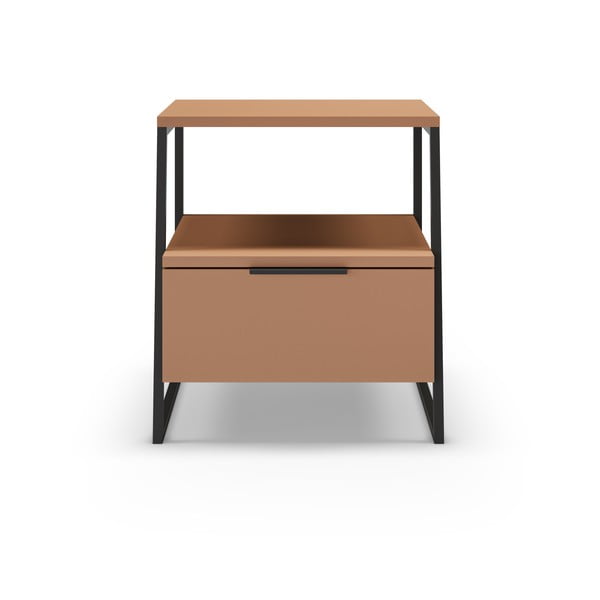 Нощно шкафче тухлен Velia – Marckeric-image-2