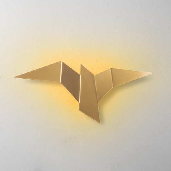 LED стенна лампа  в златист цвят Pacali – Opviq lights-image-2