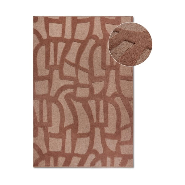 Килим от рециклирани влакна в тухлен цвят 160x230 cm Therese – Villeroy&Boch