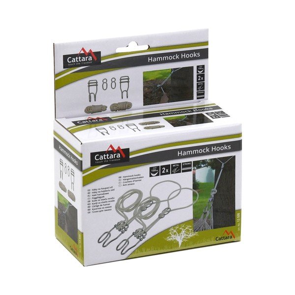 Комплект за окачване на градински хамаци Textil - Cattara-image-4