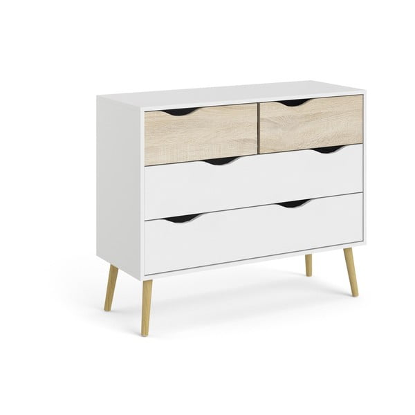 Бял скрин , 99 x 82 cm Oslo - Tvilum-image-3