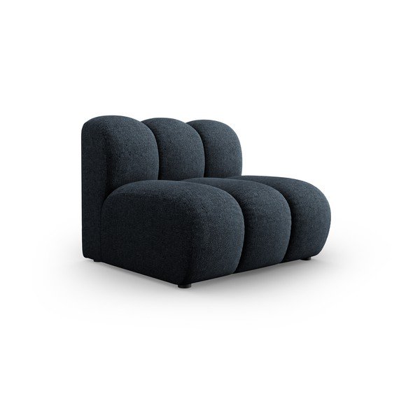 Син модулен диван (среден модул) Lupine – Micadoni Home-image-1