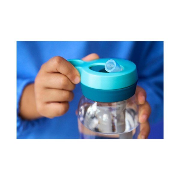 Розова пластмасова детска бутилка 450 ml Fairy Wonders – Mepal-image-4