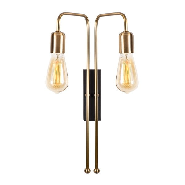 Стенна лампа  в златист цвят Pahoma – Opviq lights-image-1