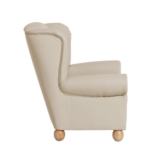 Béžové křeslo ušák Max Winzer Monarch Beige-image-2