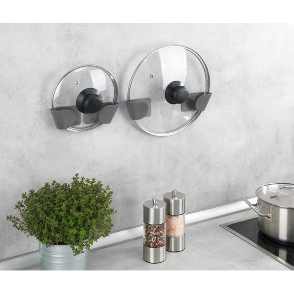 Самозадържащи се пластмасови държачи за капаци в комплект от 8 броя - Wenko-image-3