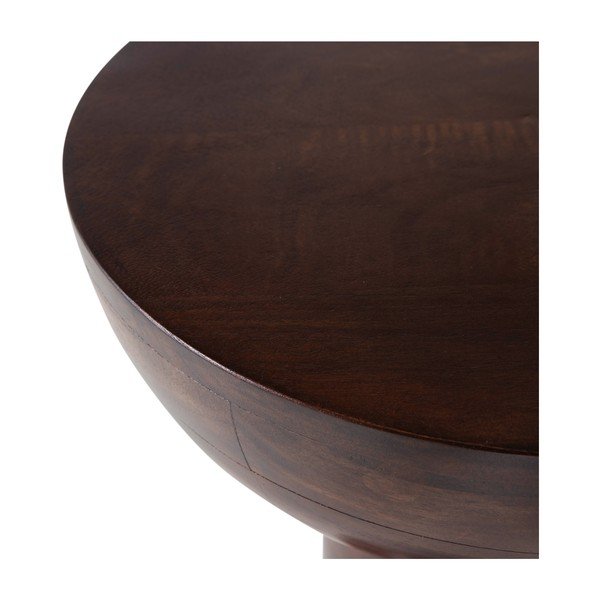 Кръгла странична масичка от масивно манго ø 46 cm Emel – WOOOD-image-4