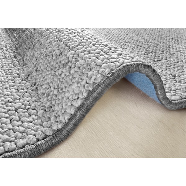 Сив килим 140x200 cm Wolly – BT Carpet-image-3