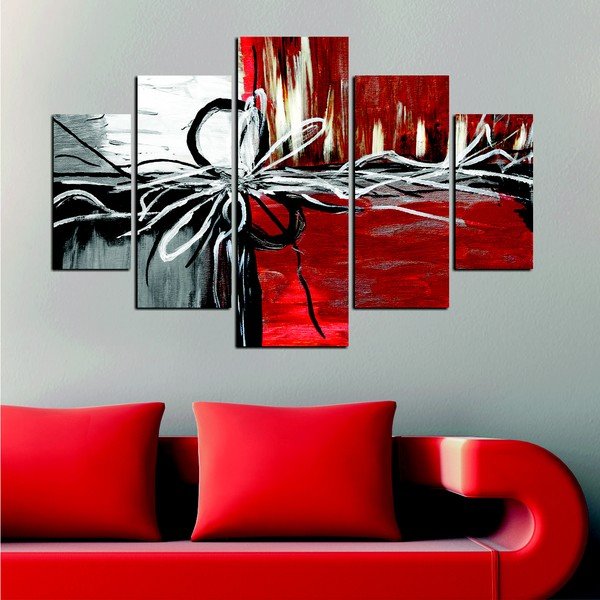 Картина от няколко части Хаос, 92 x 56 cm - Wallity-image-1