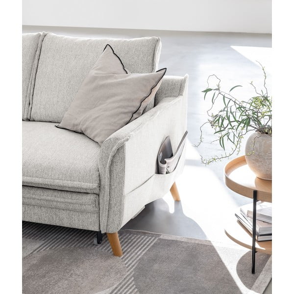 Бежов разтегателен ъглов диван (ляв ъгъл) Charming Charlie – Miuform-image-4