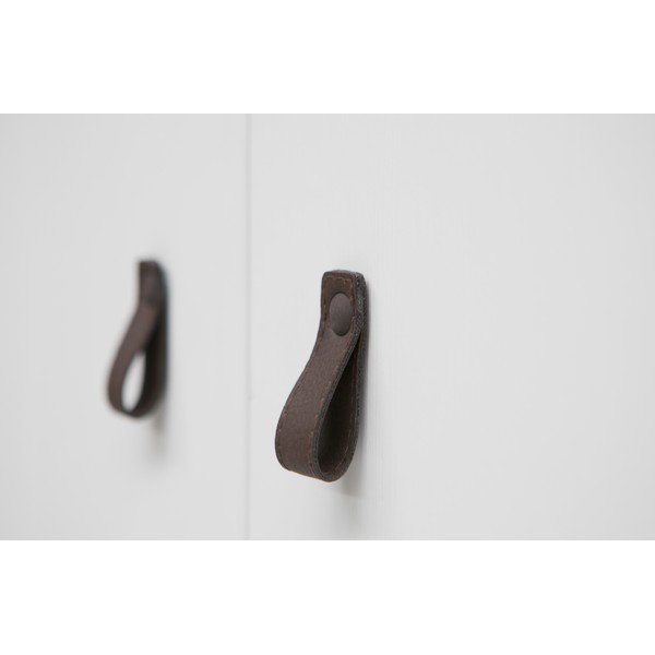 Гардероб от бял бор 111x202 cm Ties - WOOOD-image-4