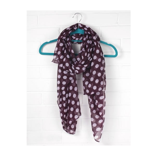 Šátek Polka Dot Grape