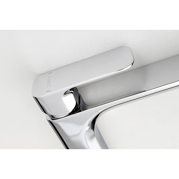 Стояща батерия за мивка в лъскаво-сребрист цвят Spy – Sapho-image-2