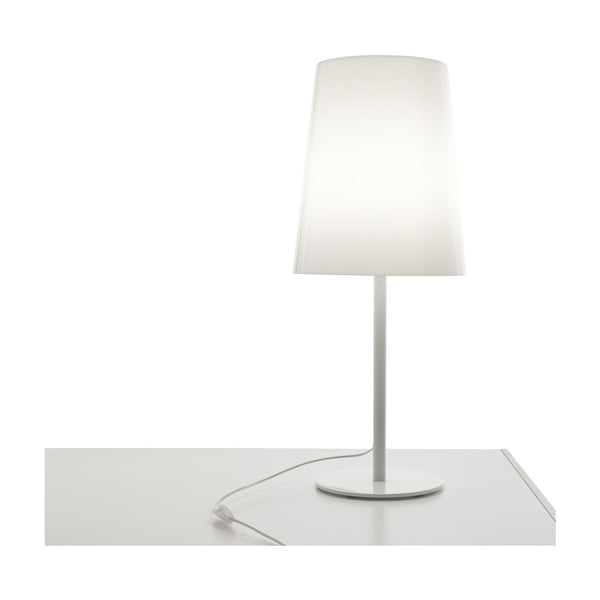Stolní lampa Pedrali L001TA, bílé plné