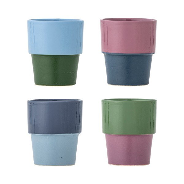 Глинени чаши в комплект 4 бр. за капучино 150 ml Ewan – Bloomingville