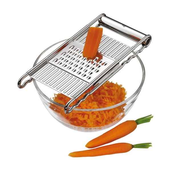 Ренде от неръждаема стомана с 4 сменяеми повърхности за настъргване Cromargan® Gourmet - WMF-image-2