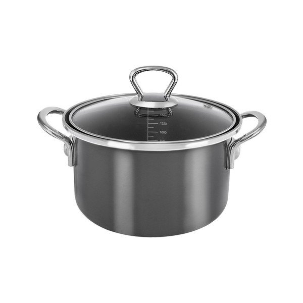 Емайлирано гърне с капак 1,75 l Metalic – Orion