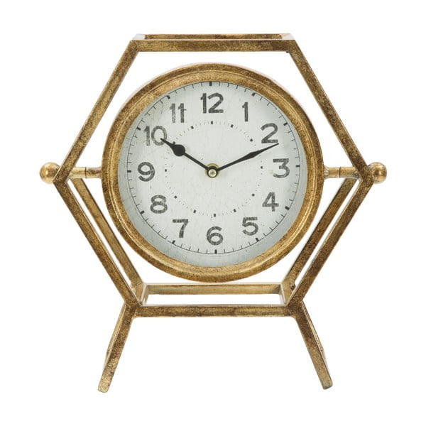 Настолен часовник в златист цвят Ret - Mauro Ferretti