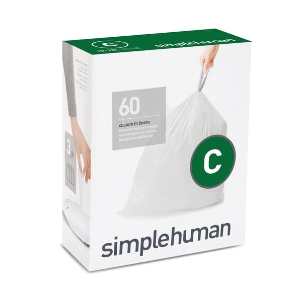 Торби за боклук 60 бр. 12 л C - simplehuman