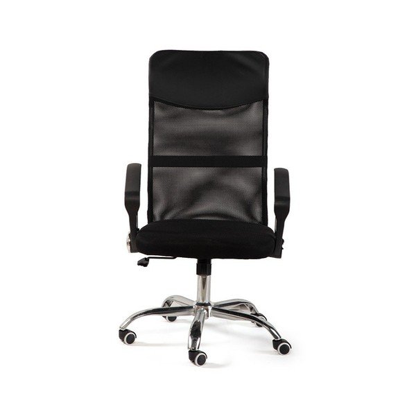 Черен тапициран офис стол Arco – Bonami Essentials-image-2