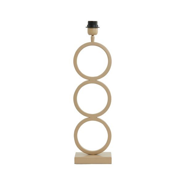 Бежова основа за настолна лампа 51 cm Stelios – Light & Living
