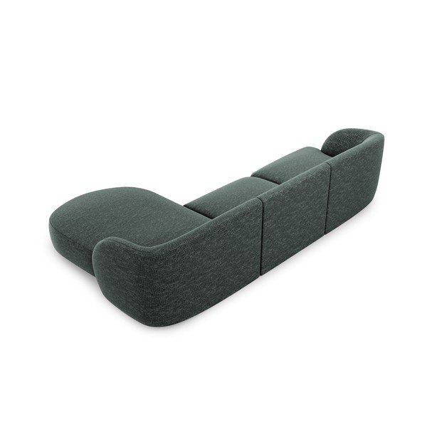Тъмнозелен ъглов диван (десен ъгъл) Miley - Micadoni Home-image-3