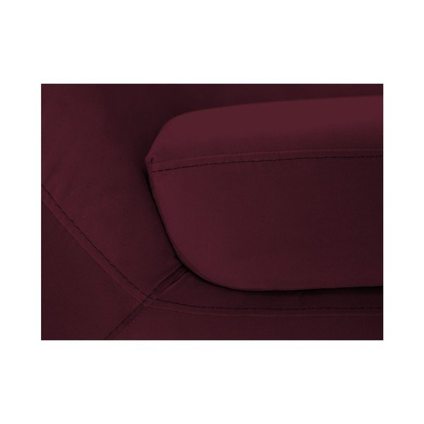 Vínová dvoumístná pohovka Mazzini Sofas Amelie-image-4
