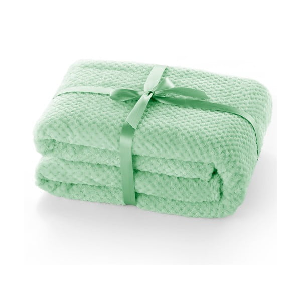 Мента зелено одеяло от микрофибър , 70 x 150 cm Henry - DecoKing