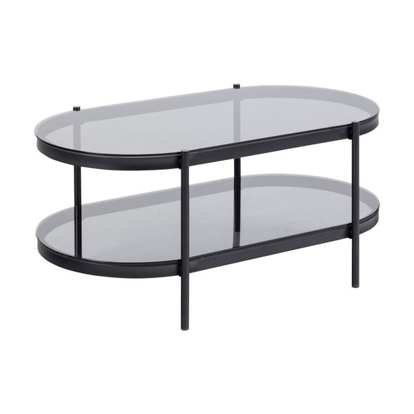 Масичка за кафе със стъклен плот 95x50 cm Bayonne - Actona-image-3