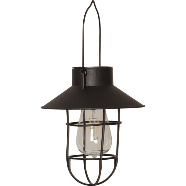 LED външно осветително тяло със соларен панел (височина 21 cm) Cage – Star Trading