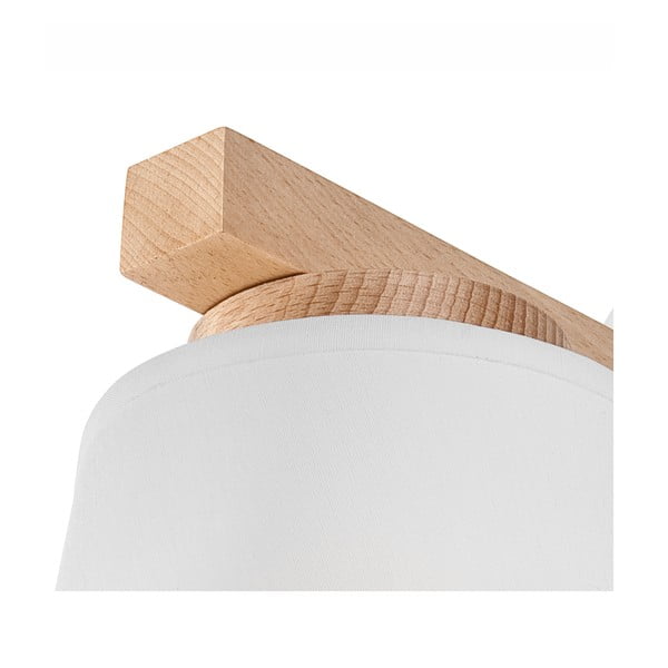 Бяла стенна лампа ø 15 cm Ellie - LAMKUR-image-3