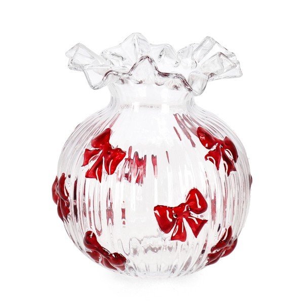 Стъклена ваза (височина 20,5 cm) Halynor – Bizzotto