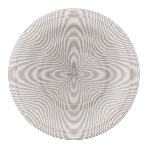 Бяла и сива порцеланова чиния Villeroy & Boch , ø 28,5 cm Like Color Loop - like | Villeroy & Boch