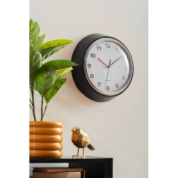Стенен часовник ø 34 cm Modern Retro – Karlsson-image-1