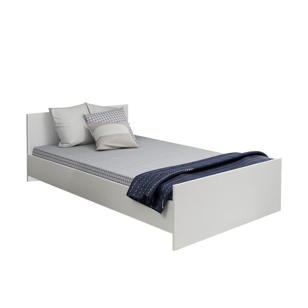 Бяло единично легло 120x200 cm Kale – Kalune Design