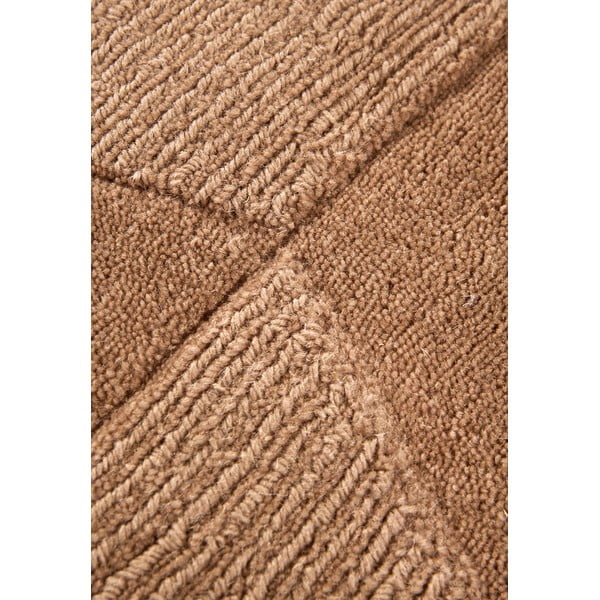 Кафяв ръчно изработен вълнен килим 190x280 cm Ursule – Villeroy&Boch-image-4