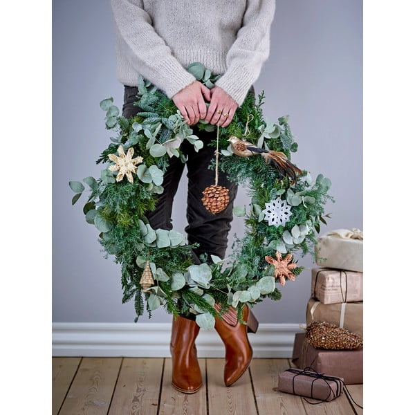 Комплект от 3 бамбукови висящи декорации Hani - Bloomingville-image-2