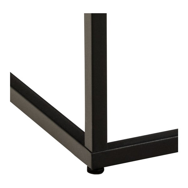 Странична масичка с плот от имитация на мрамор 40x40 cm Barossa – Actona-image-3