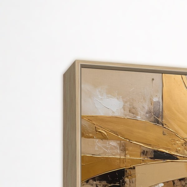 Картина 150x60 cm Gold Abstraction – knor-image-3