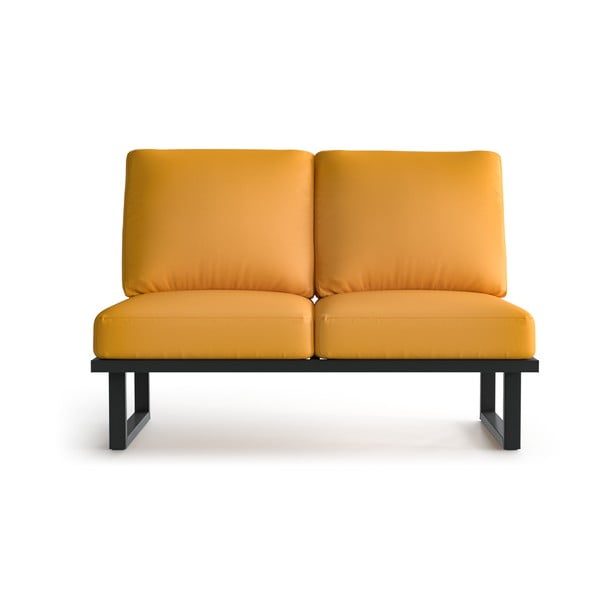 Жълт градински диван с 2 места Angie - Marie Claire Home