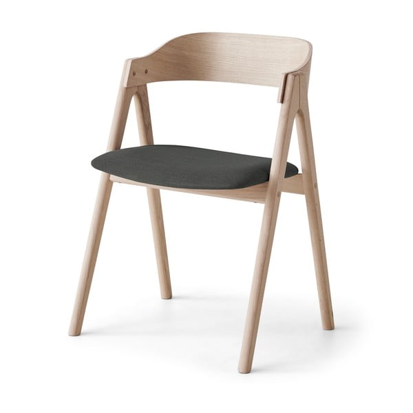 Трапезен стол от черен/естествен дъб Mette - Hammel Furniture