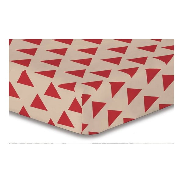 Чаршаф от микрофибър Hypnosis Triangles Cintia, 220 x 240 cm - DecoKing