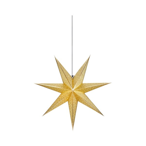 Коледна висяща украса в златист цвят , дължина 45 см Glitter - Markslöjd