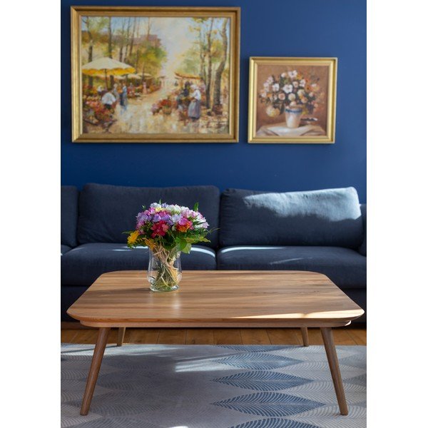 Масичка за кафе от ясенова дървесина, 110 x 110 cm Contrast Tetra - Ragaba-image-4