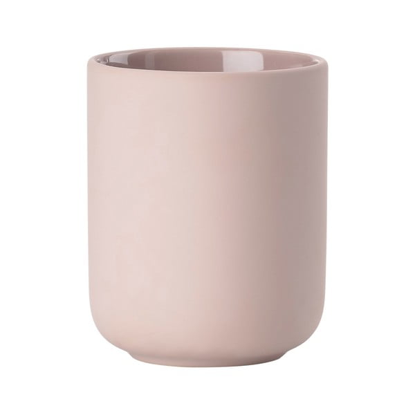 Розова керамична чаша за четки за зъби Ume - Zone