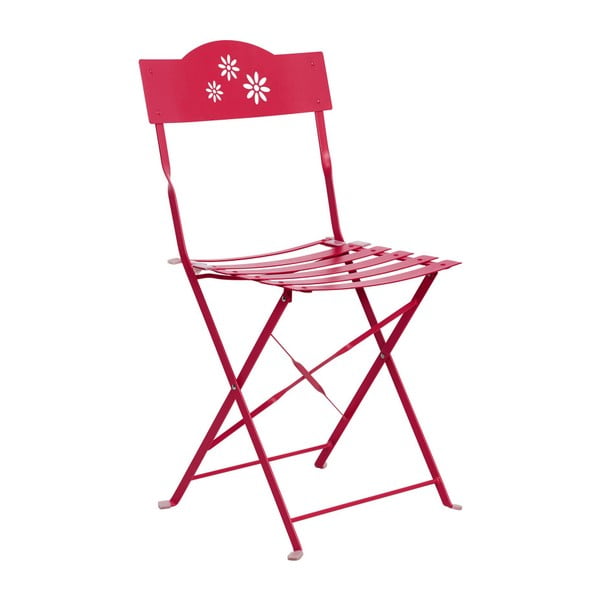 Červená skládací židle Butlers Daisy Jane